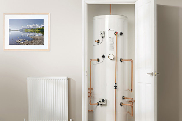 Unvented cylinder installation